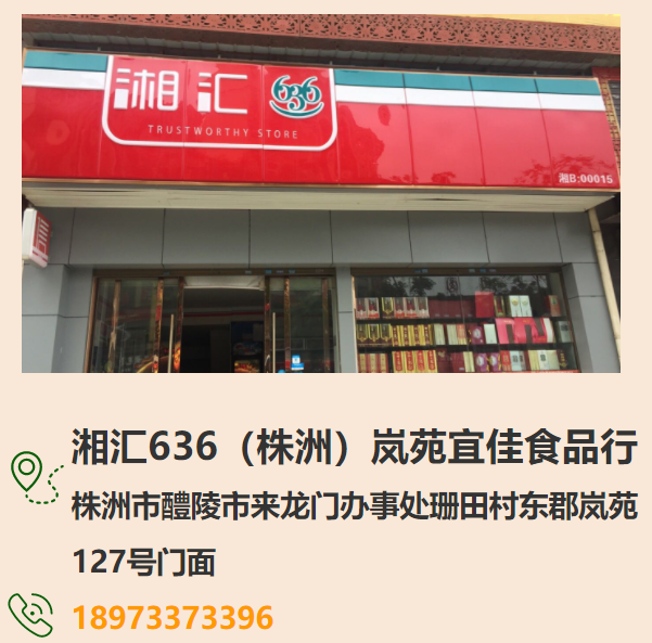 湘汇636株洲门店总览